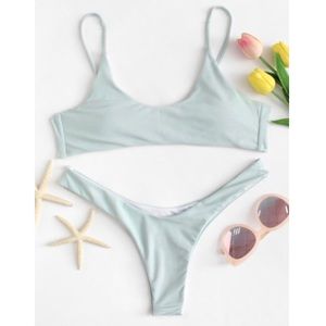 NWT High Rise Bikini Set